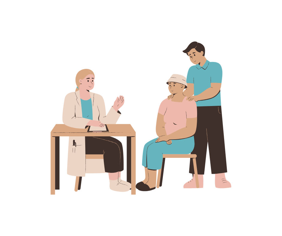 Medical advocacy - someone accompanying another to medical appointment