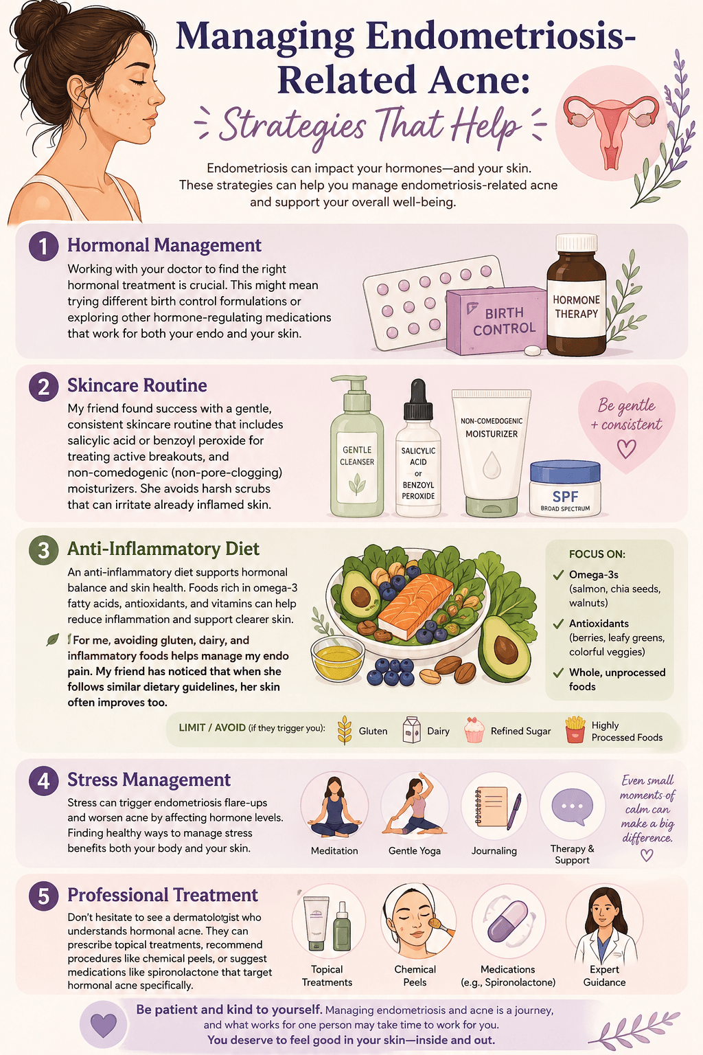 Managing Endometriosis-Related Acne